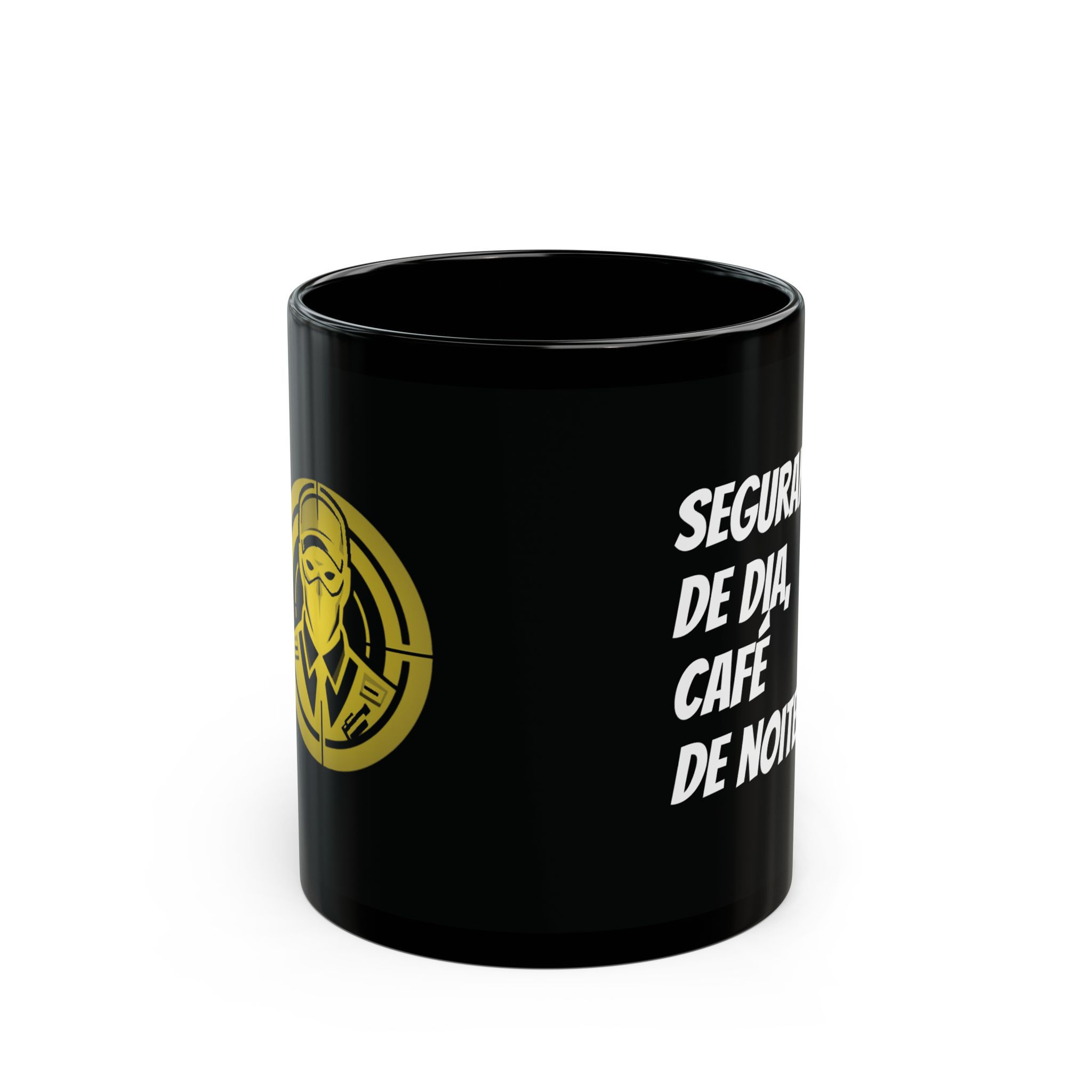 Caneca de Cerâmica Preta