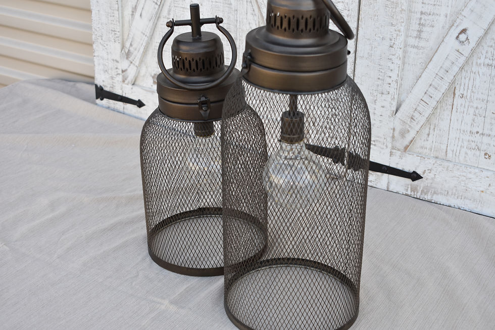 Thumbnail: Brown Light Bulb Lanterns