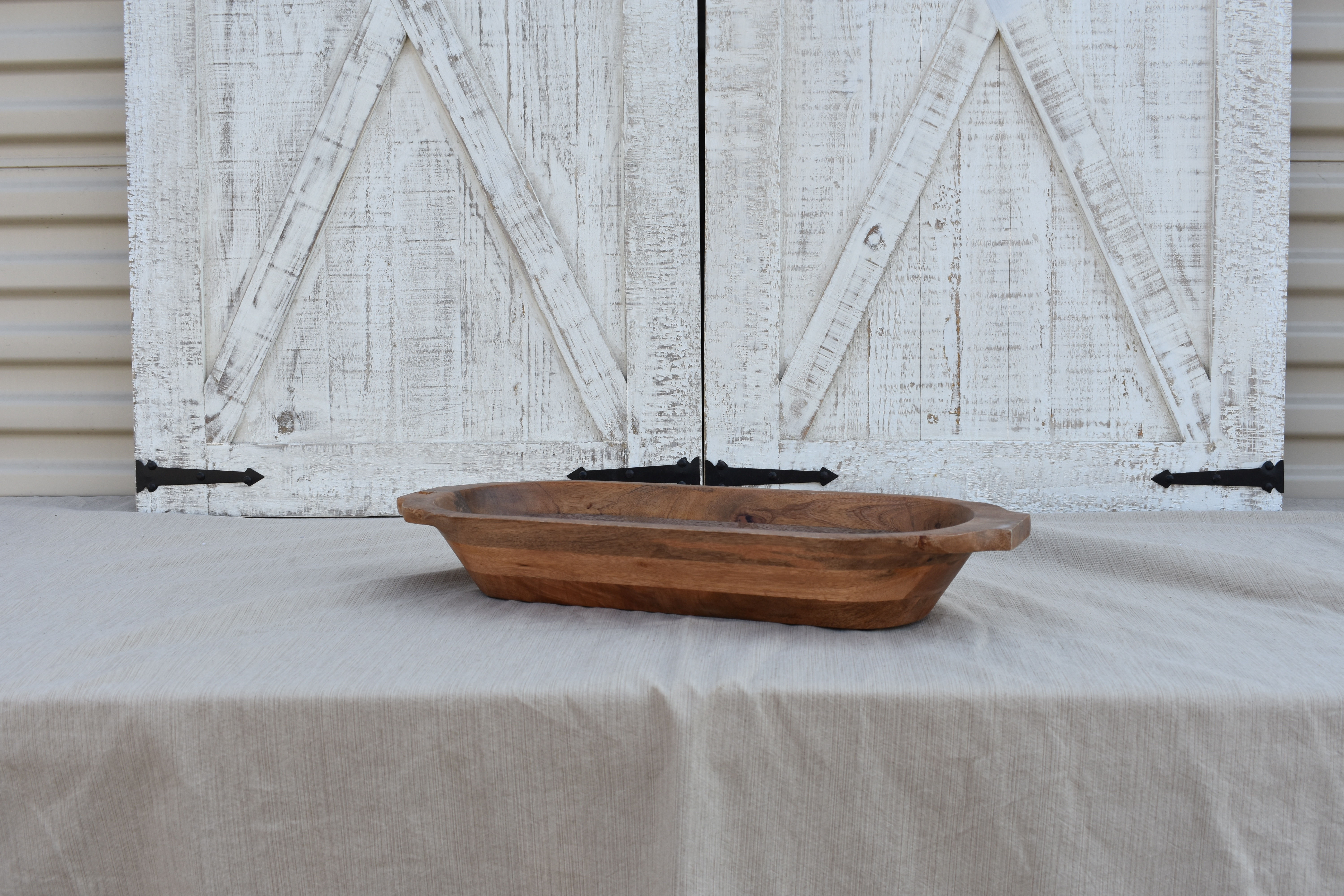 Small wood platter
