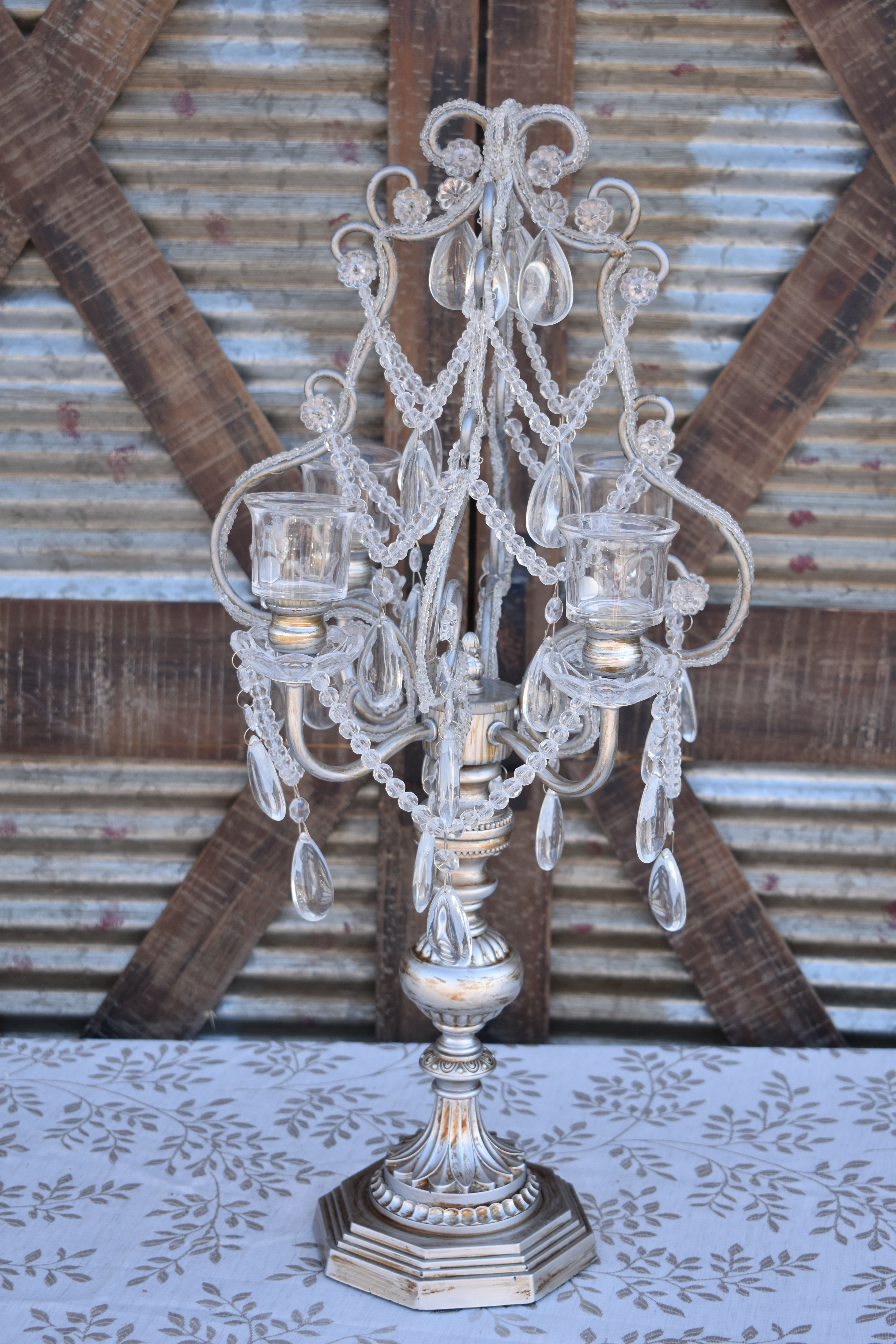 Silver Candelabra