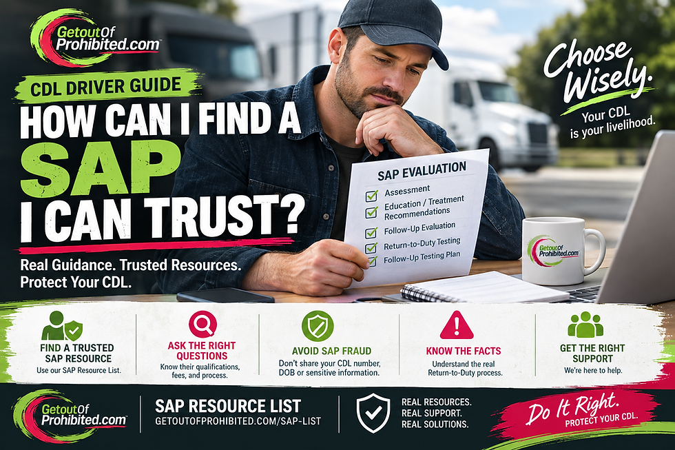 How Can I Find a SAP I Can Trust?