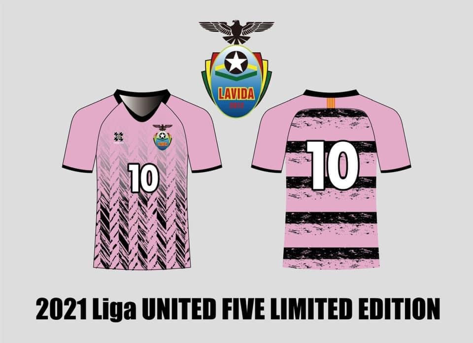 FC LAVIDA ブログ】Liga UNITED FIVE 2021 ユニフォームデザイン