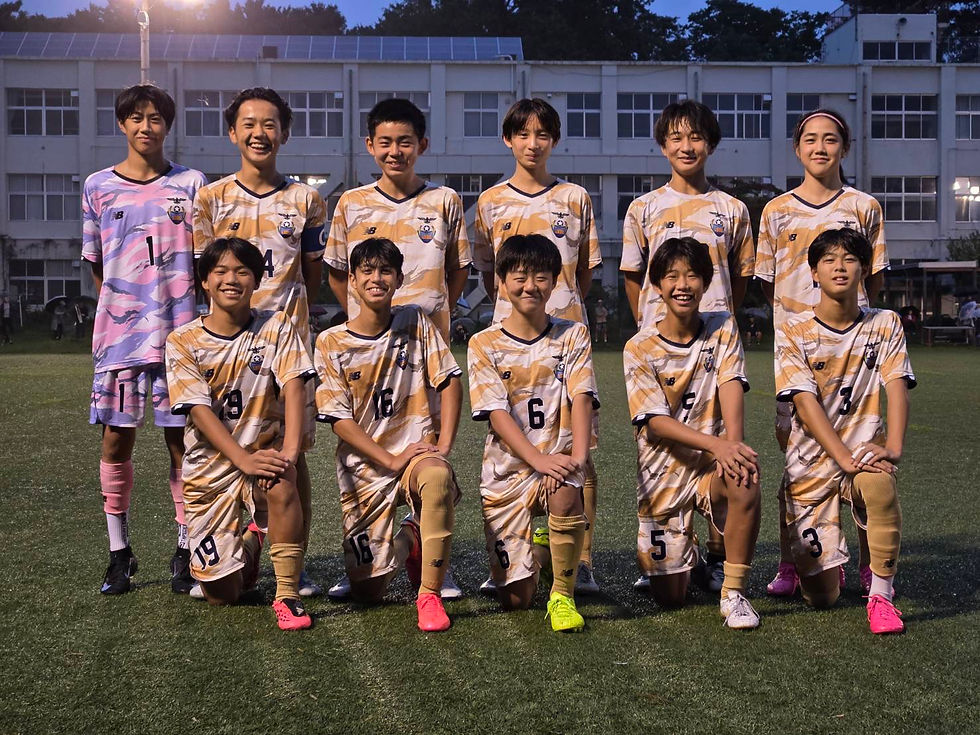 2026年度 関東ユース(U-13)サッカーリーグ 1部 Group A
《第6節》
🆚FC東京むさし