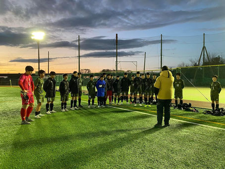 U-14トレーニングマッチ vs GRANDE