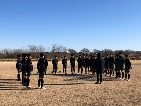 U-14トレーニングマッチ vs クマガヤSC