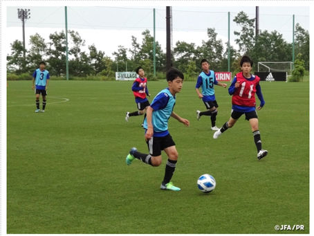 JFAエリートプログラムU-14フューチャートレーニングキャンプ 根津優羽