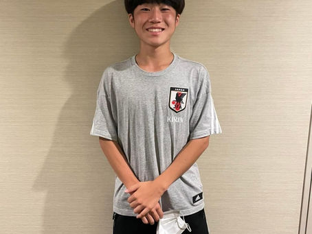 🇯🇵U-15日本代表候補 長 璃喜