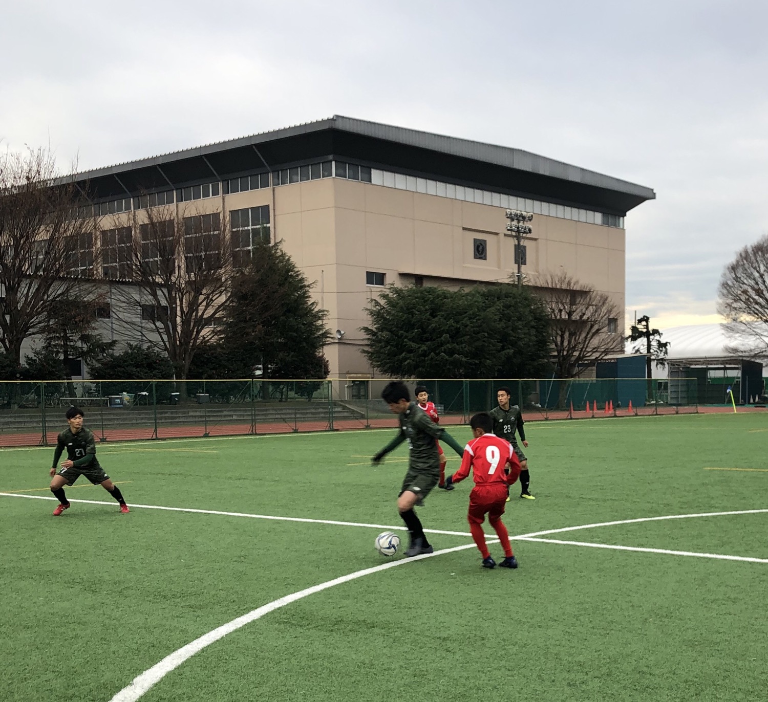 U 15トレーニングマッチ