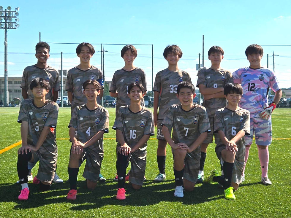 2026年度 関東ユース(U-13)サッカーリーグ 1部 Group A
《第8節》
🆚栃木SC