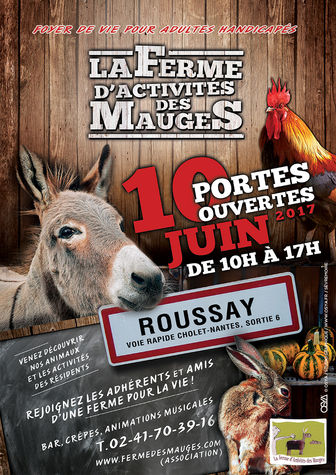 AGENDA - Porte ouverte à La Ferme d'Activités des Mauges - samedi 10 juin 2017