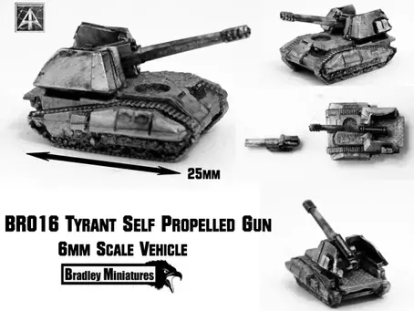 Example Elements #11 - Tyant Self-Propelled Gun from Alternative Armies