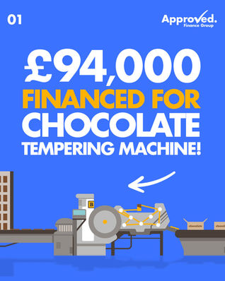 £94,000 CHOCOLATE TEMPERING MACHINE FINANCED!