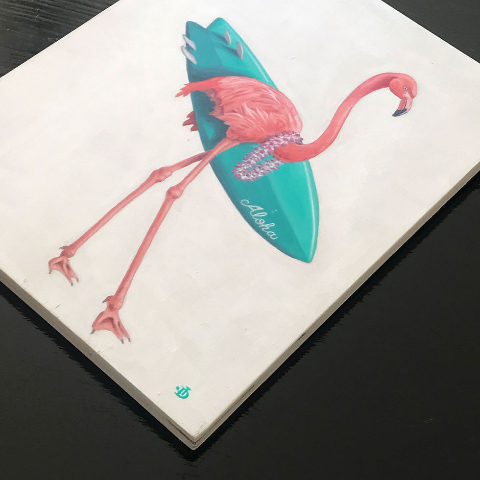 Thumbnail: Original Flamingo Surfer Original