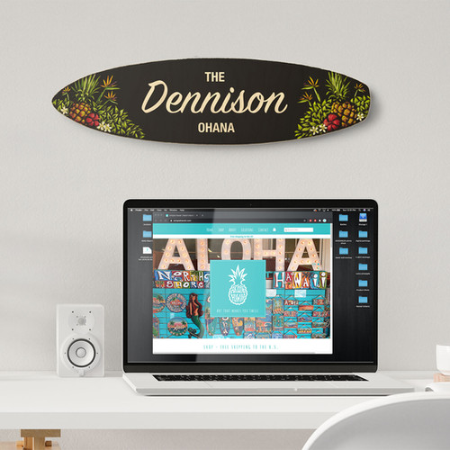 Customizable Ohana Surfboard | Artopia Hawaii