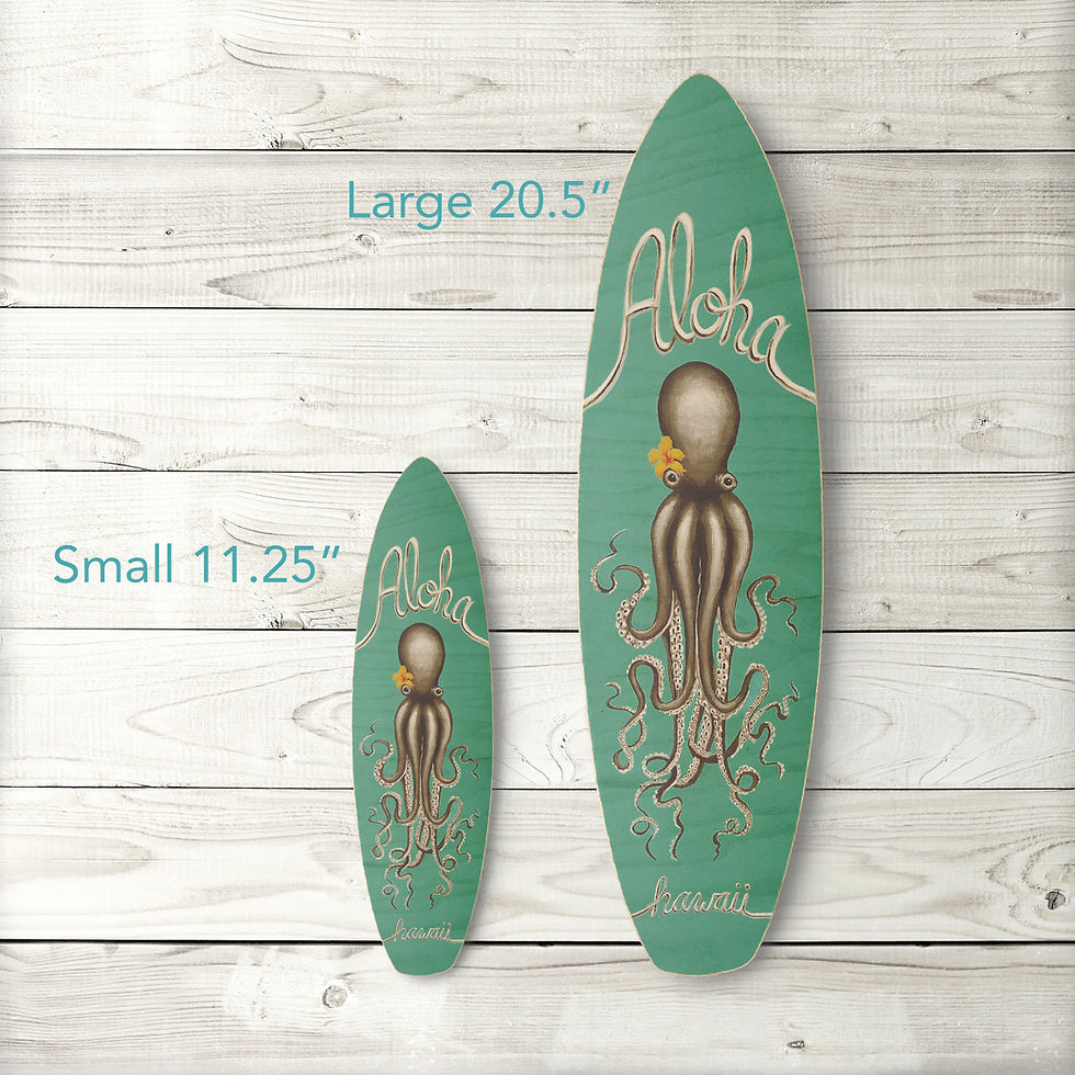 Thumbnail: Aloha Octopus Surfboard