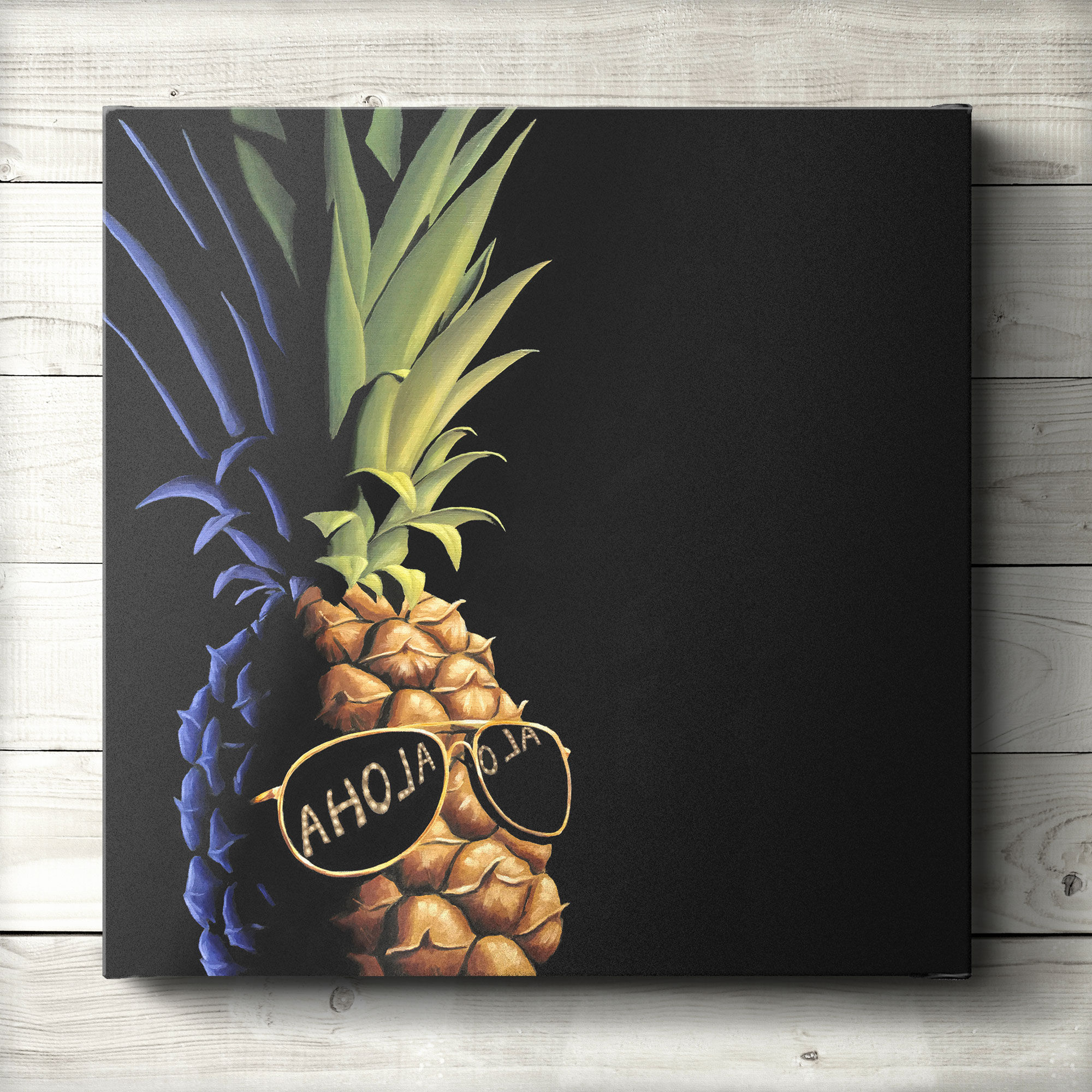 Cool Pineapple Canvas Print