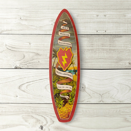 Customizable PCS Gift Surfboard (Red) | Artopia Hawaii