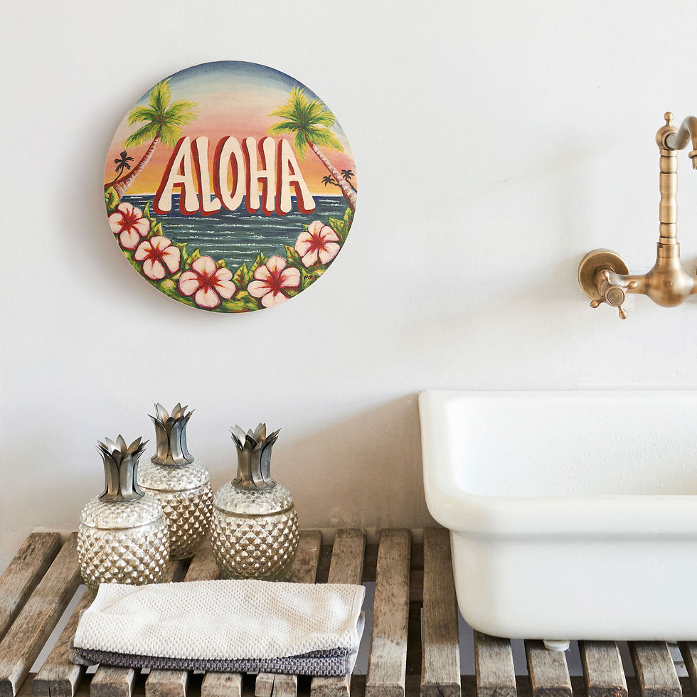 Thumbnail: Aloha Circle Sign