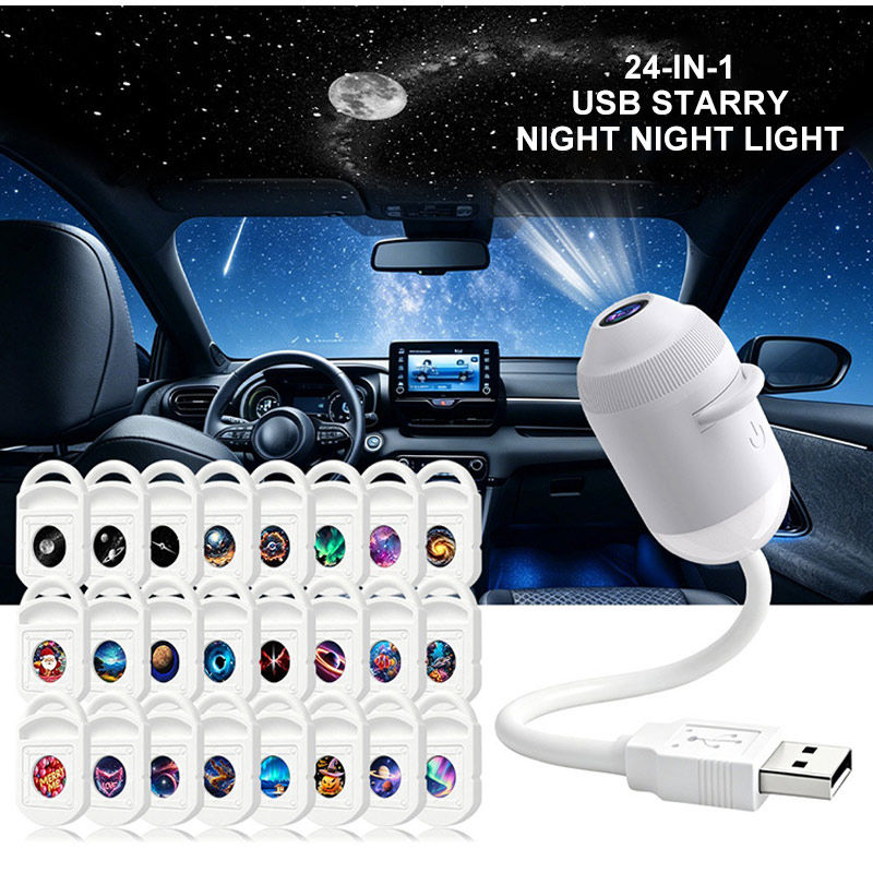 Ocean & Galaxy Sensory Projector — 360° Calming Ceiling Light — supplier image (draft)