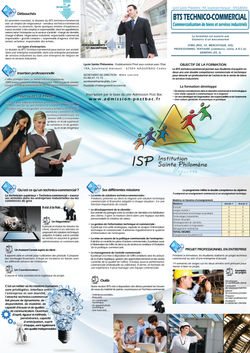 Plaquette trois volets