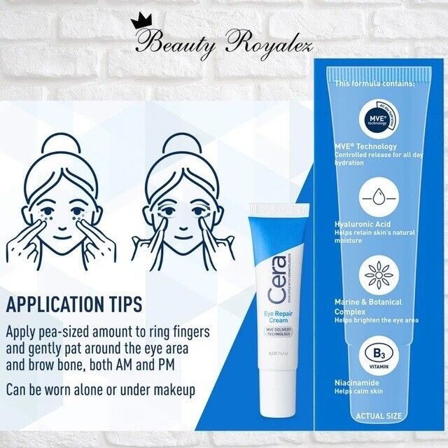 Thumbnail: CeraVe Eye Repair Cream - Dark Circles & Puffiness 14ml