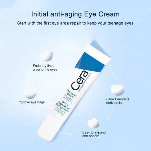 Thumbnail: CeraVe Eye Repair Cream - Dark Circles & Puffiness 14ml