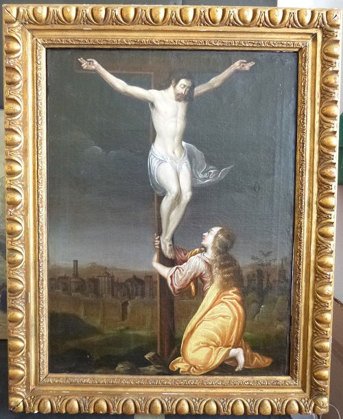 Deformation de la toile Après
