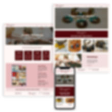 בניית אתר בוויקס למעצבת תכשיטים בעבודת יד