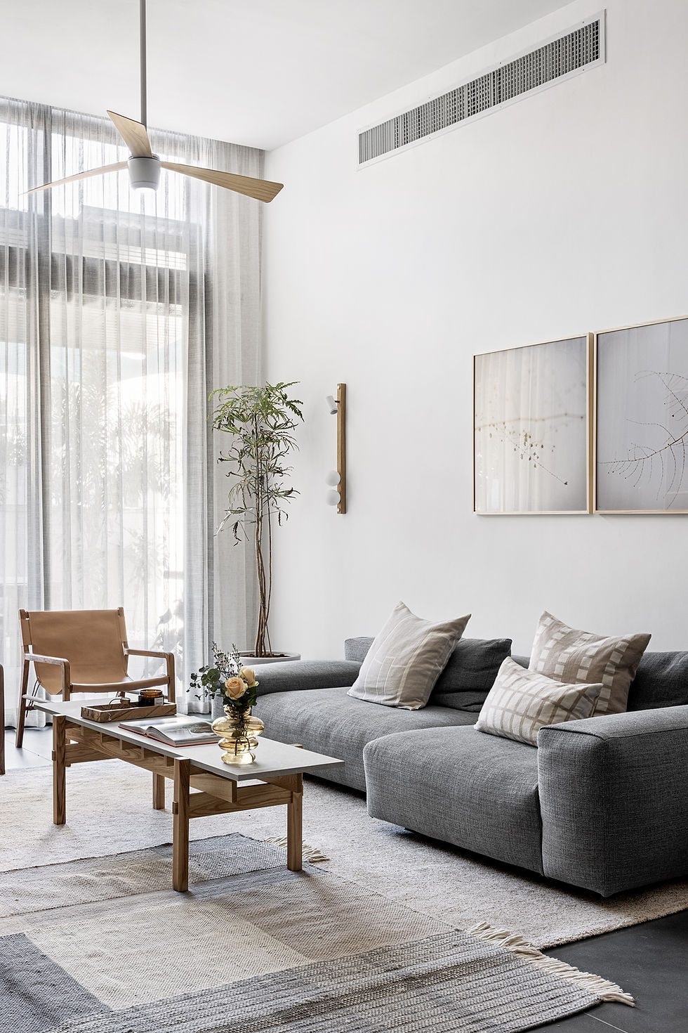 עיצוב דירת גן בהרצליה