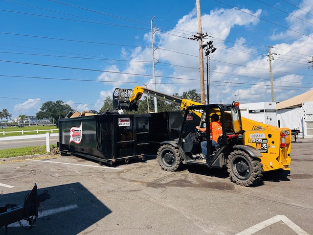 Construction dumpster rental Tampa