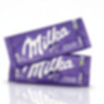 Milka chocolate bar from a recent project