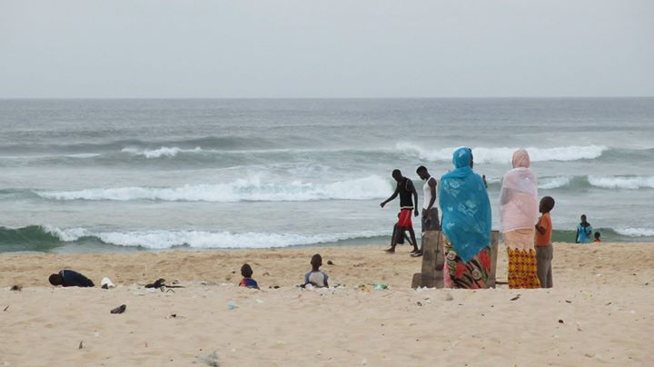 Fin de journée sur la plage