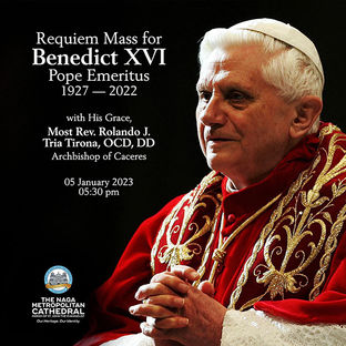 Naga Cathedral holds requiem mass for Benedict XVI