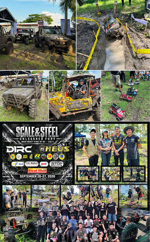 SCALE & STEEL, Mayor Tin 4x4 event mark Bicol first
