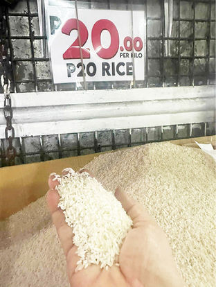 Minimum-wage workers in Bicol can now buy P20/kilo rice