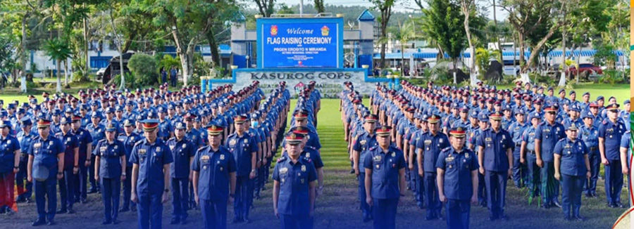 Mga miembros kan PNP Bicol naka-full alert sa aldaw kan ika-57 anibersaryo kan CPP. (Retrato -PNP kasurog Bicol)