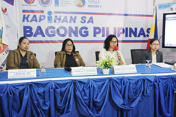 Rachel Ann Grabador, DICT Region 5 Director, discloses during the Kapihan sa Bagong Pilipinas that 1,500 free Wi-Fi hotspots in public areas across the Bicol region will be deployed by 2025. (PIA 5)