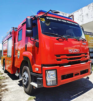 San Jose BFP iguang bagong fire truck