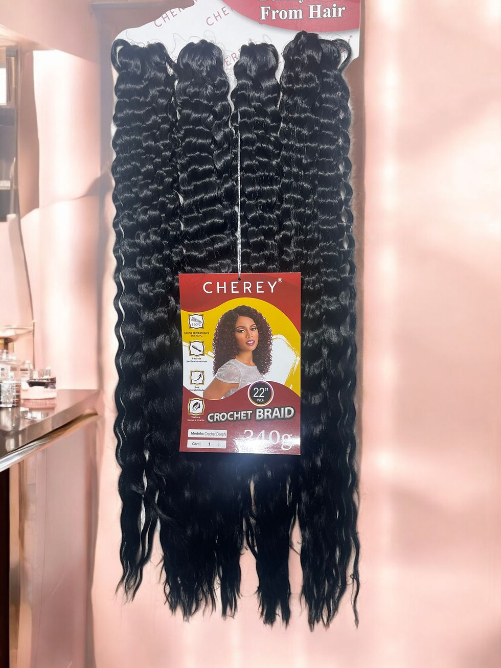 Cherry Crochet Braid - 55cm - 340g