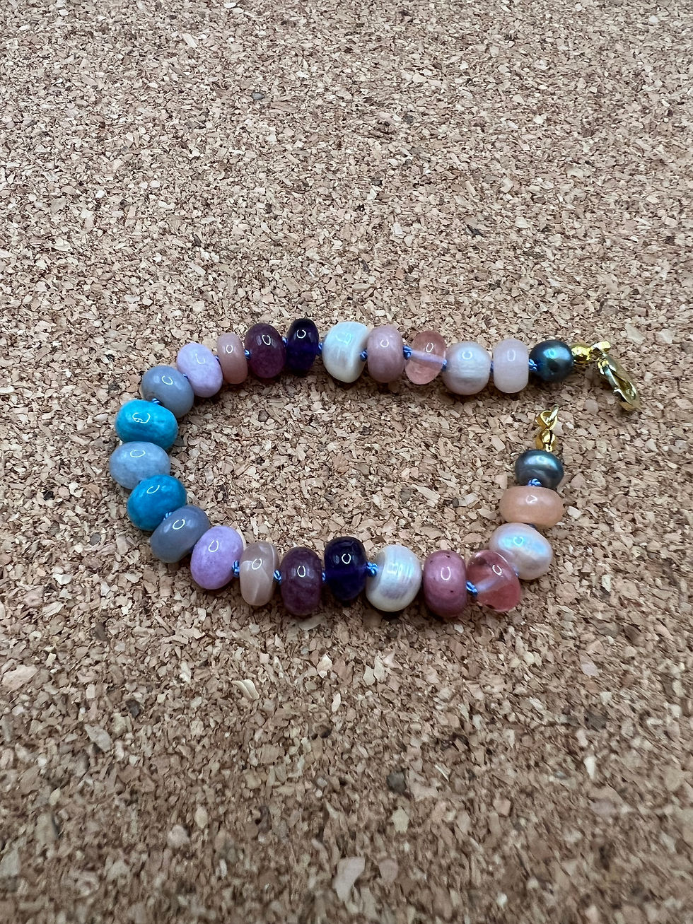 Summer Clouds Candy Bracelet