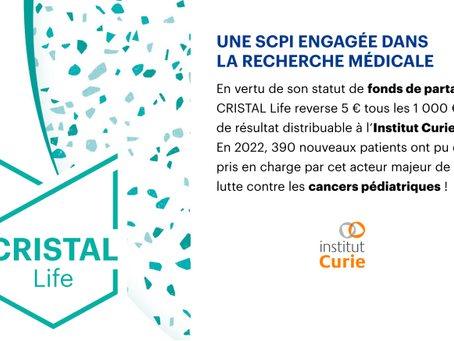 ⭐ Des revenus complémentaires tous les mois ? C’est possible avec … la SCPI Cristal Life ! ⭐