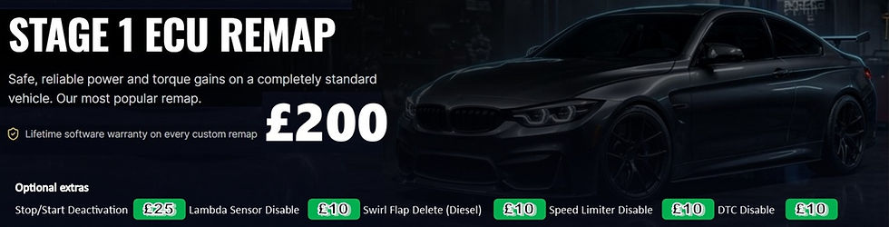 Stage 1 remap