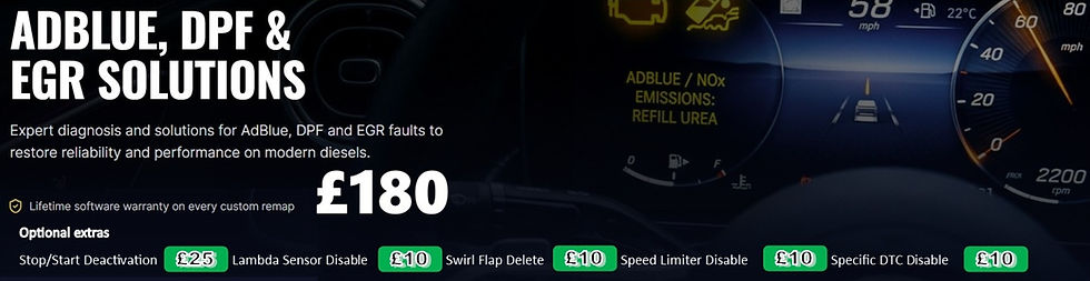 DPF delete