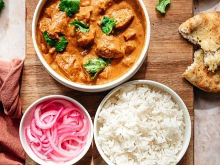 B : Butter chicken