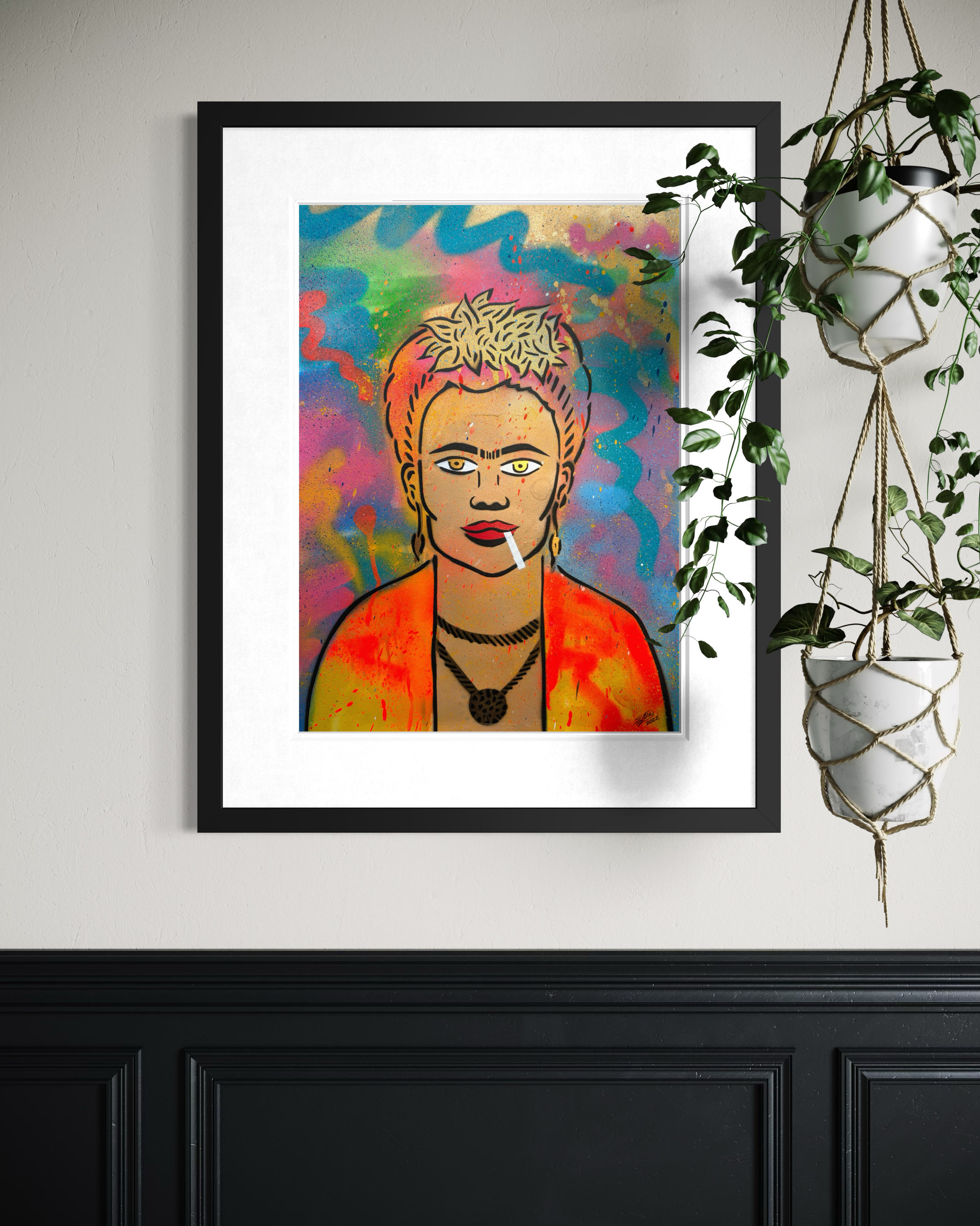 Smoking Frida