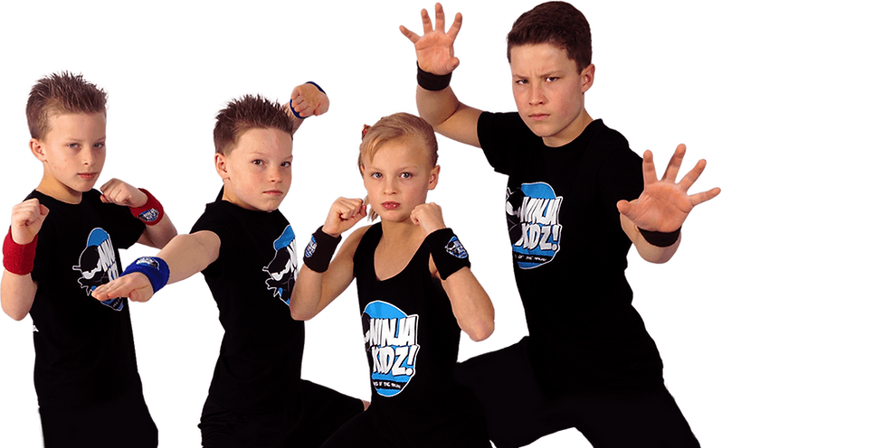 YouTube Ninja Kidz in Winter Garden Florida for Classes to teach martial arts parkour tricks