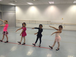 kids enjoying a dance class