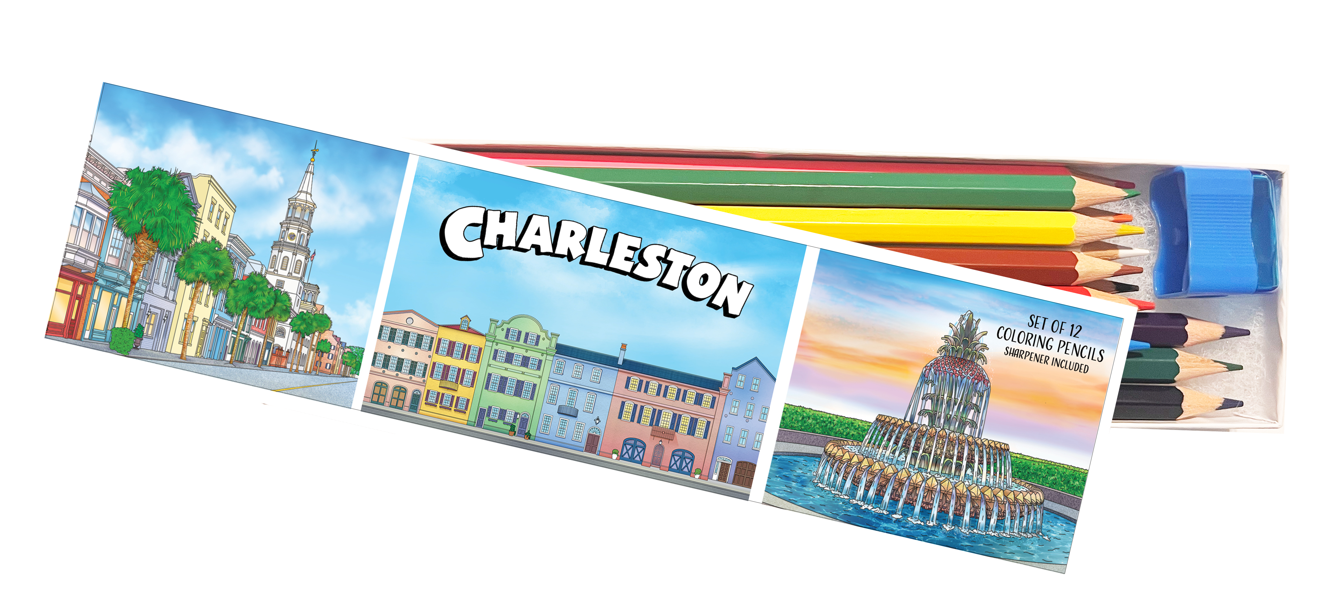 Charleston Pencil Set