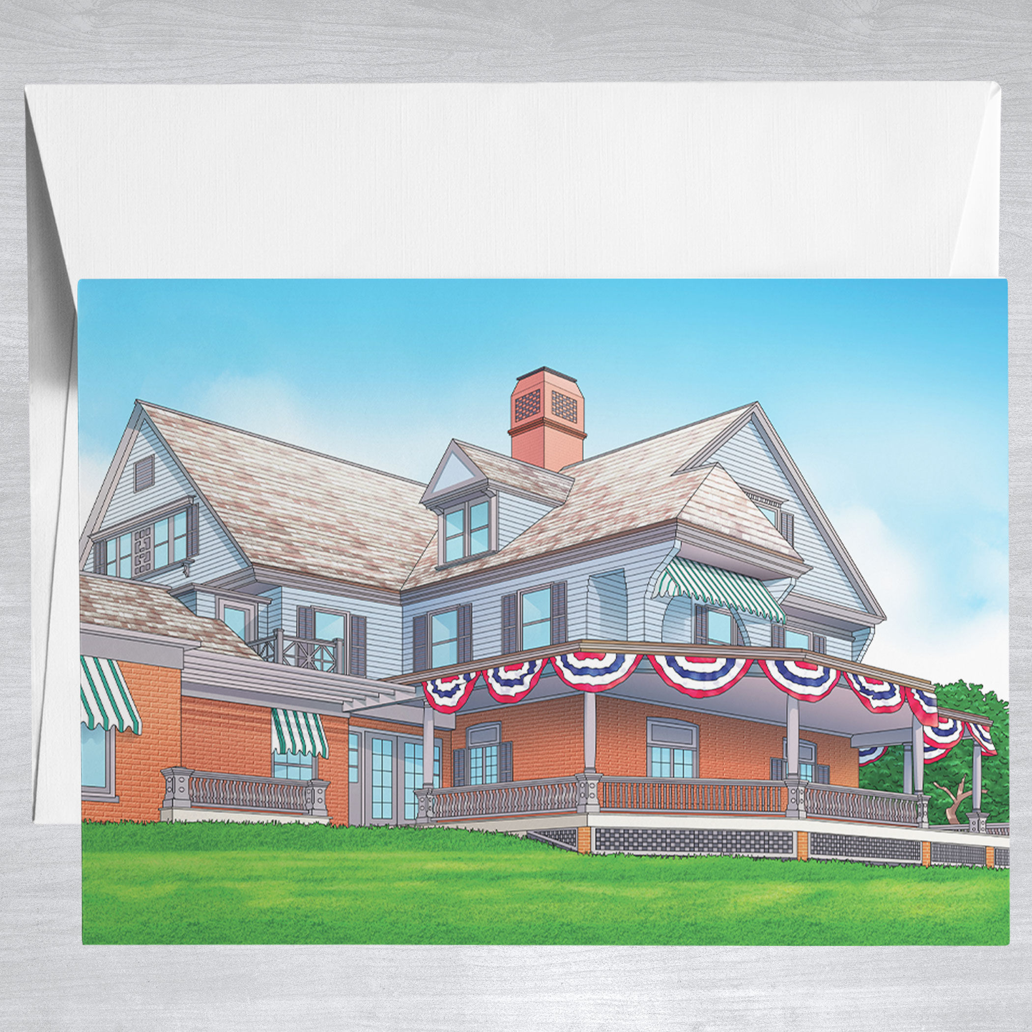 Sagamore Hill Notecard