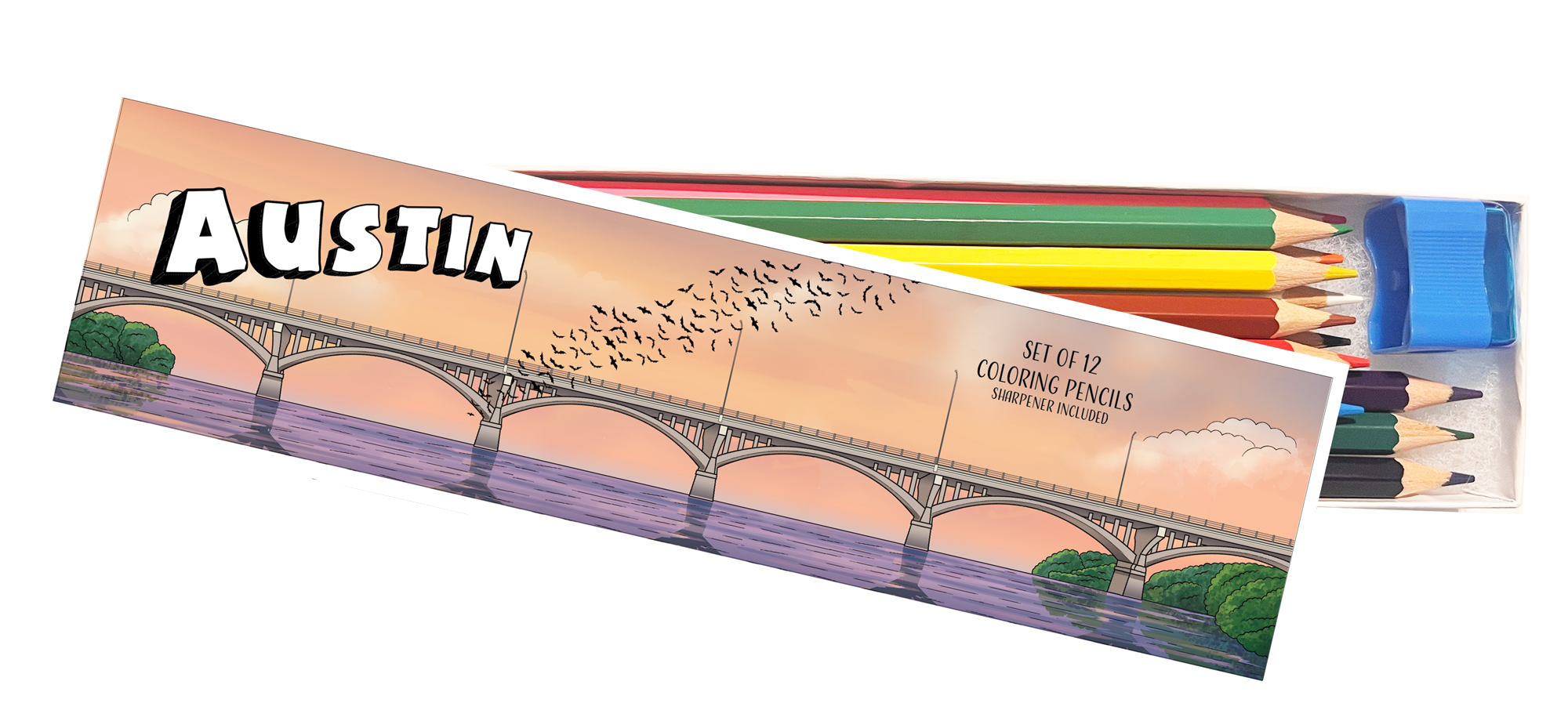 Austin Coloring Pencil Set